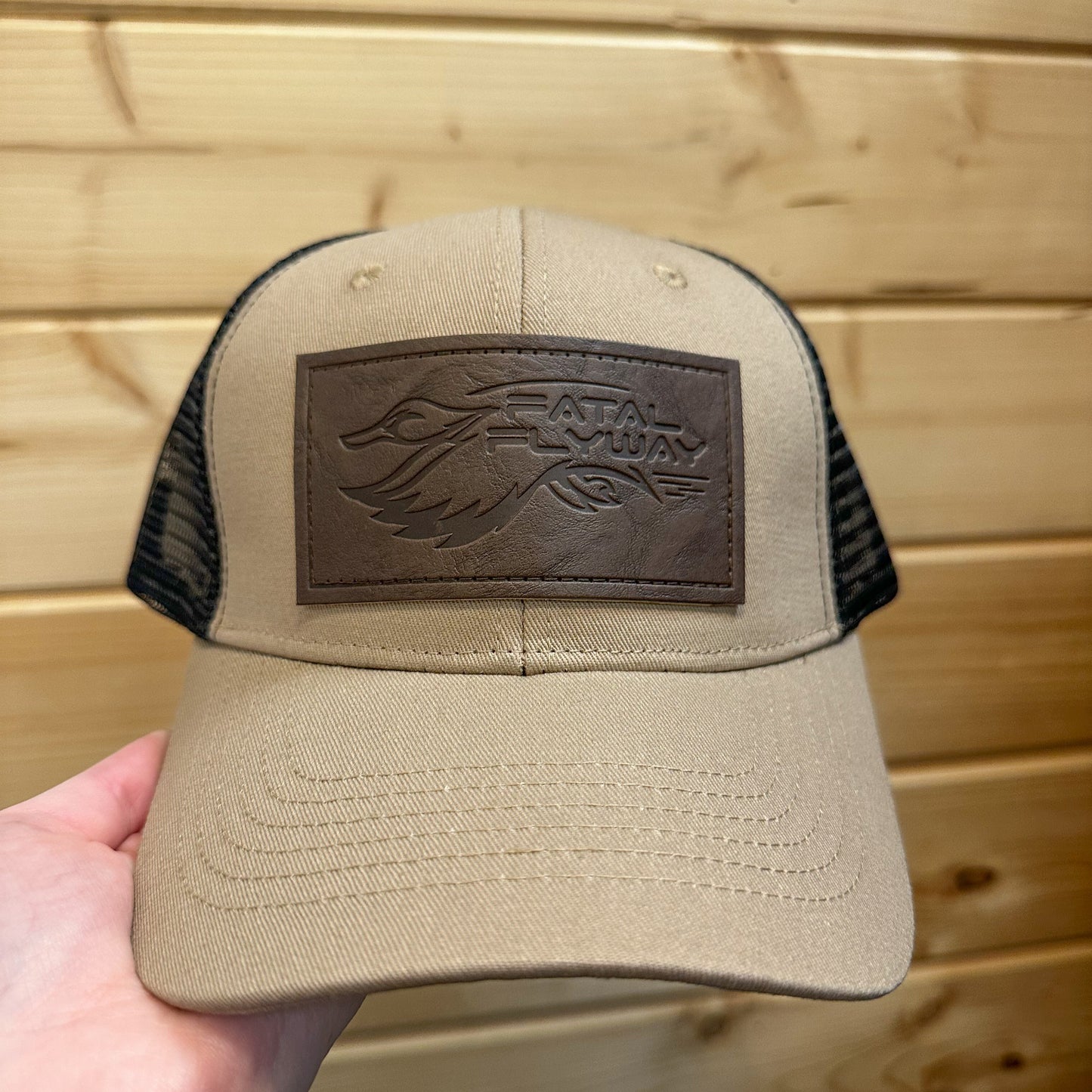 Dark Leather Fatal Flyway - Beige
