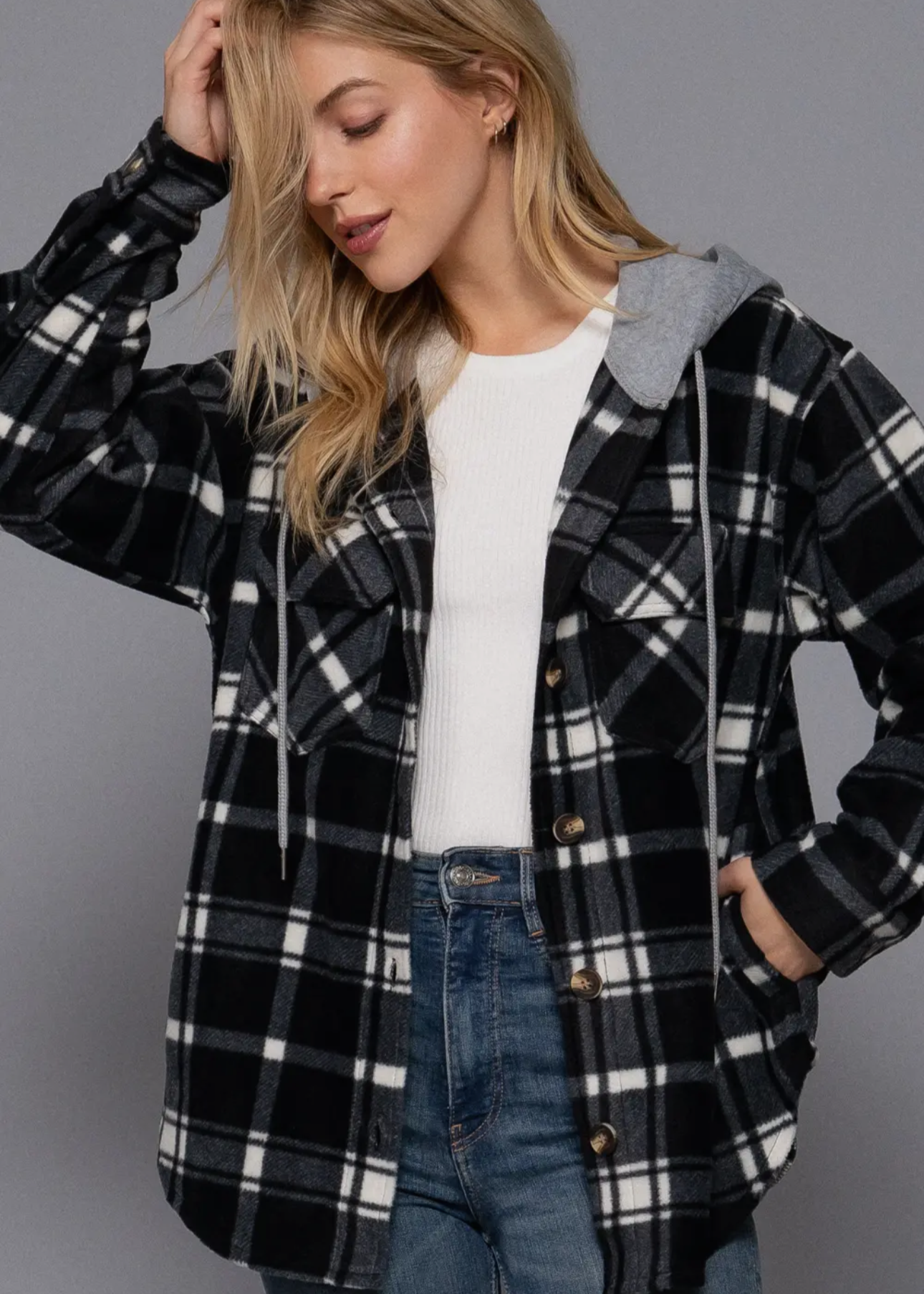 Plaid Hoodie