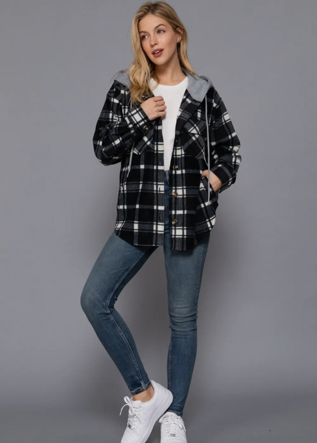 Plaid Hoodie