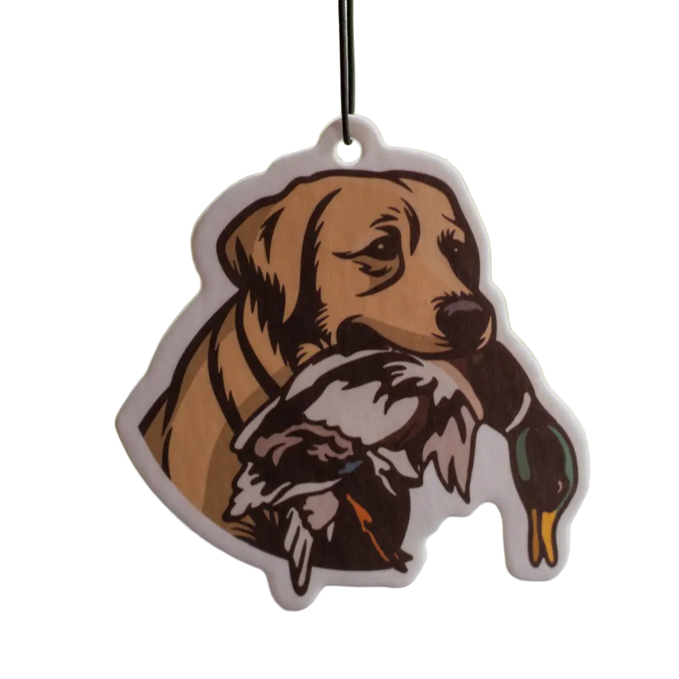 Yellow Lab Air Freshener