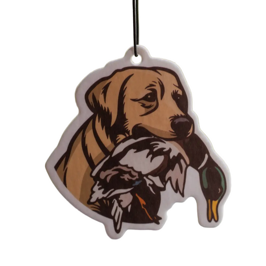 Yellow Lab Air Freshener