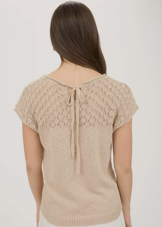 Khaki Fall Knit