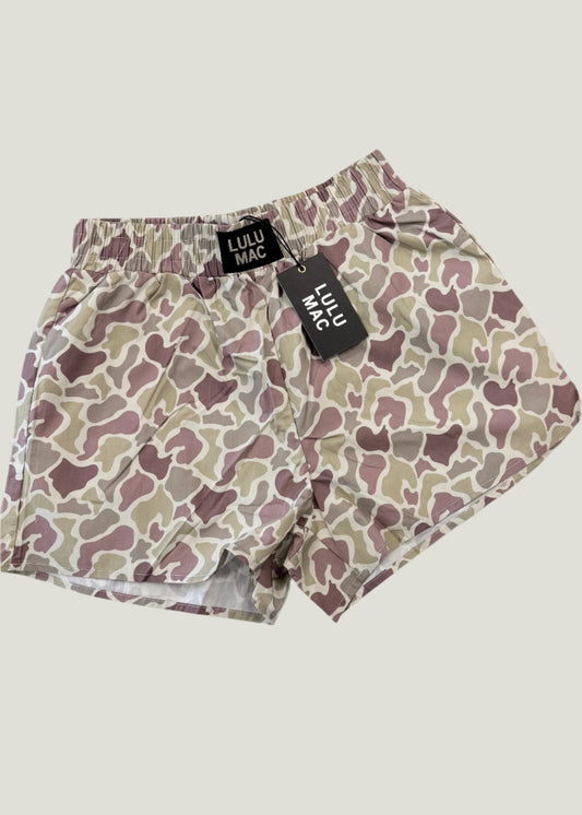 Camo Lulu Mac Shorts