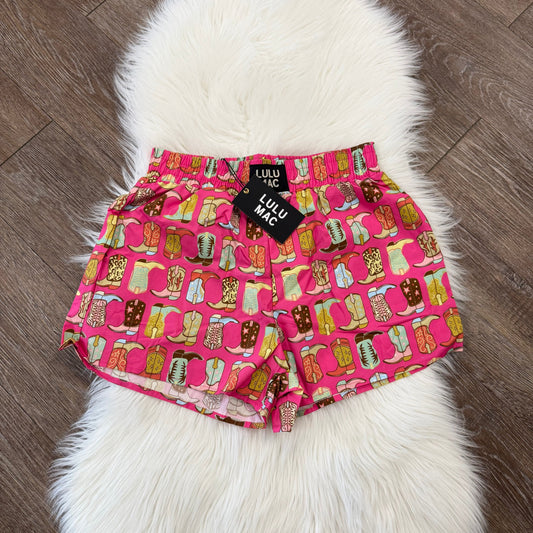 Cowboy Boot Lulu Mac Shorts