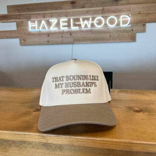 Husbands Problem Hat - Beige