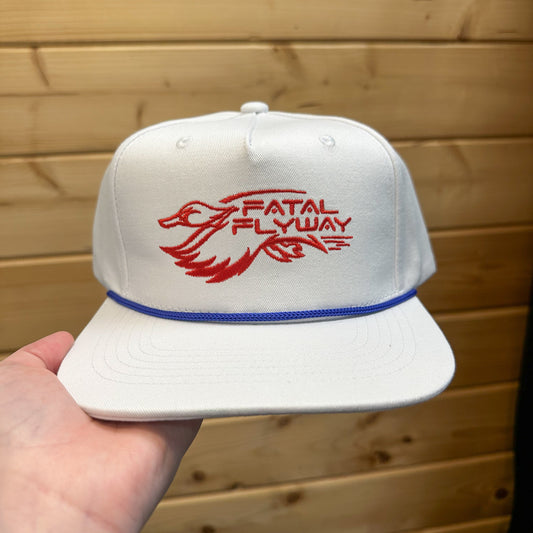 Fatal Flyway Embroidered Logo Hat - American Pride