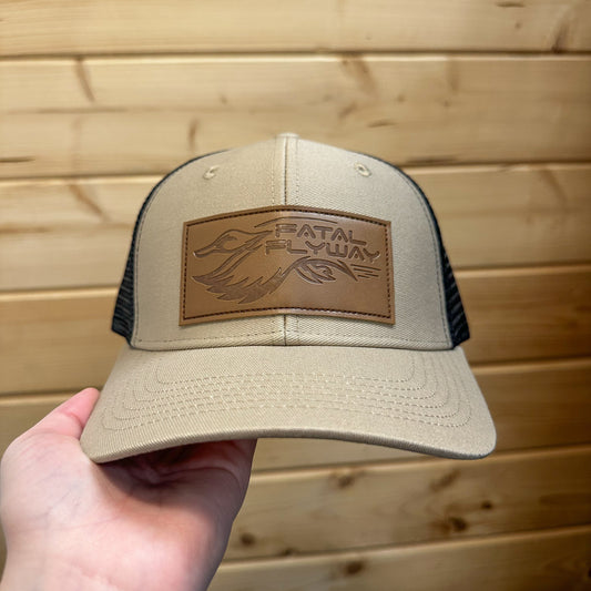 Fatal Flyway Leather Square - Beige